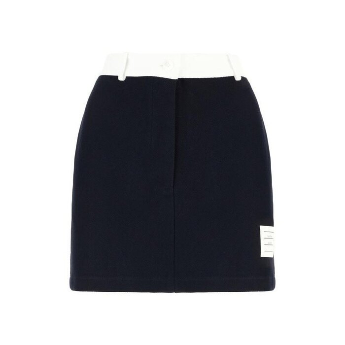 톰브라운 테크 트윌 미니 스커트 FJK137A J0042 415 - Thom Browne