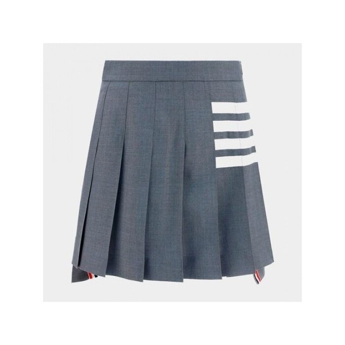 톰브라운 4바 스트라이프 드롭백 플레인 위빙 울 플 FGC402V 06146 035 - Thom Browne