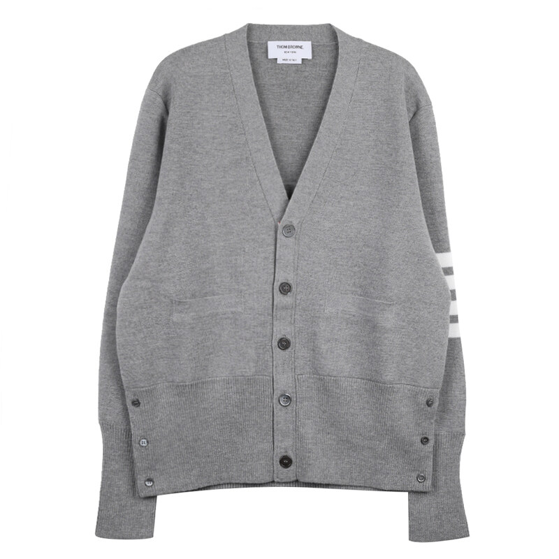 톰브라운 4바 밀라노 스티치 가디건 MKC160A00014-055 - Thom Browne