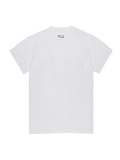 라프리마 [MAISON MARGIELA] 메종마르지엘라 로고 코튼 저지 티셔츠 S51GC0519-S22816-100 썸네일 2