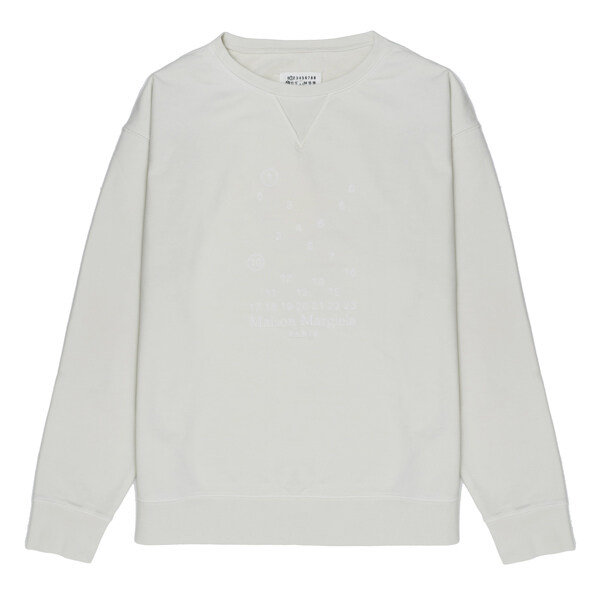 라프리마 [MAISON MARGIELA] 메종마르지엘라 누메릭로고 스웨트셔츠 S50GU0208-S25520-729 - Maison Margiela