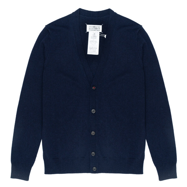 메종마르지엘라 백 스티치 캐시미어 가디건 SI1HA0011-S17783-511 - Maison Margiela