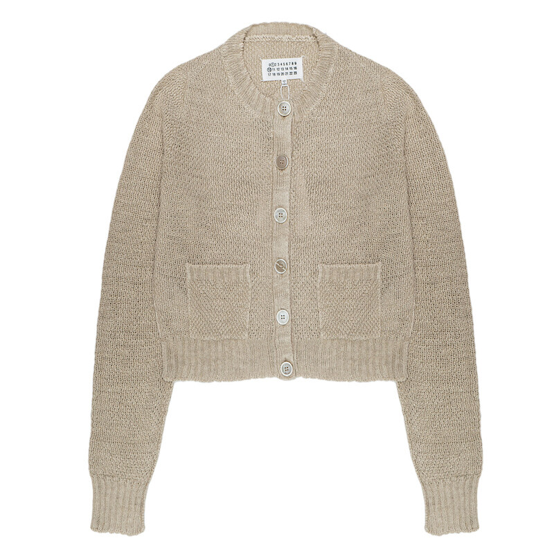 메종마르지엘라 헴프 바스켓 위브 니트 S51HP0004-S18200-113 - Maison Margiela