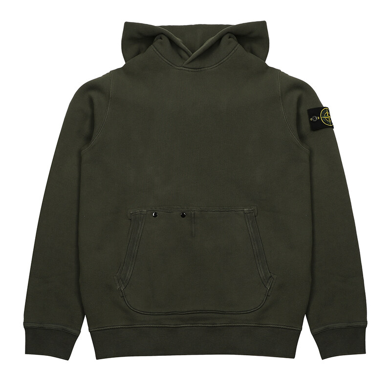 스톤아일랜드 로고패치 후드티셔츠 811561041-V0159 - Stone Island