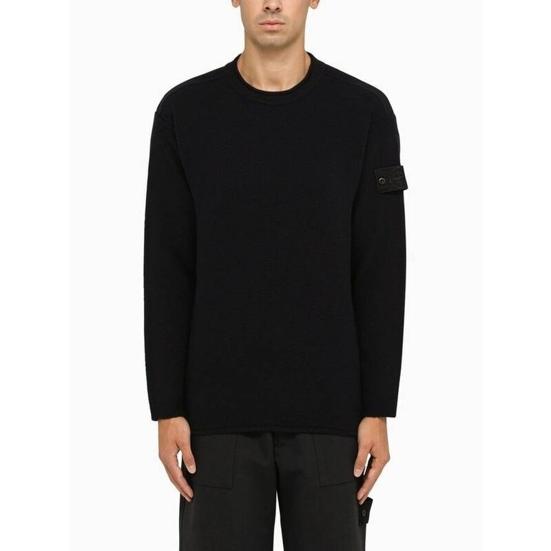 스톤아일랜드 527A6 DoubleFace 소프트 코튼 얀 크루넥 Knit 7915527A6 V0020 - Stone Island
