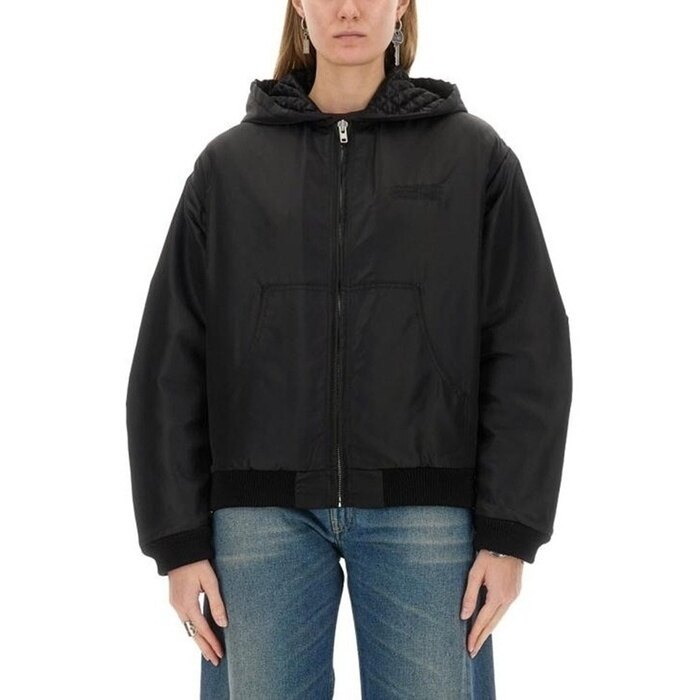 MM6 메종 마르지엘라 나일론 보머 재킷 S62AN0128 S53984 900 - Maison Margiela