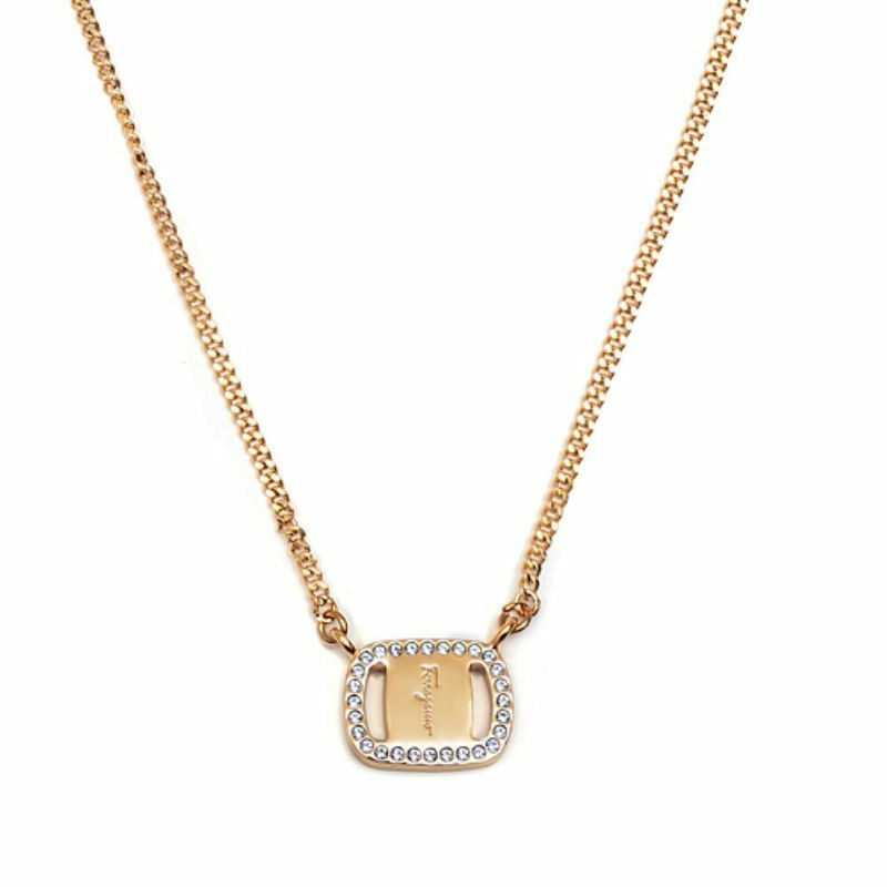 페라가모 바라 팬던트 목걸이 76-0227 GOLD 717141 - Salvatore Ferragamo