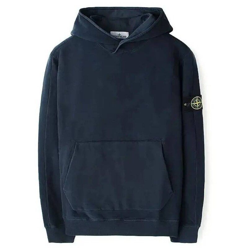 스톤아일랜드 61252 스트레치 코튼 플리스 후드 Sweatshir 791561252 V0020 - Stone Island
