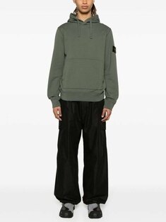 스톤아일랜드 64151 코튼 플리스 후드 Sweatshirt Regular 핏 801564151 V0059 썸네일 1