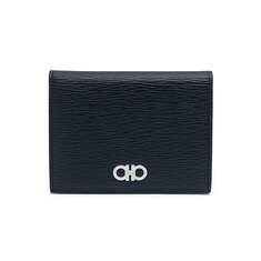 라프리마 [FERRAGAMO] 페라가모 간치니 카드 지갑 66-1073 NERO/RED 753629 썸네일 1