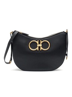 라프리마 [FERRAGAMO] 페라가모 맥시 간치니 호보백 21-2886 NERO 759155 썸네일 2