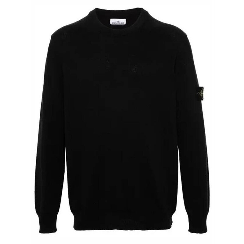 스톤아일랜드 528D3 로우 핸드 코튼 크루넥 Knit Regular 8015528D3 V0020 - Stone Island