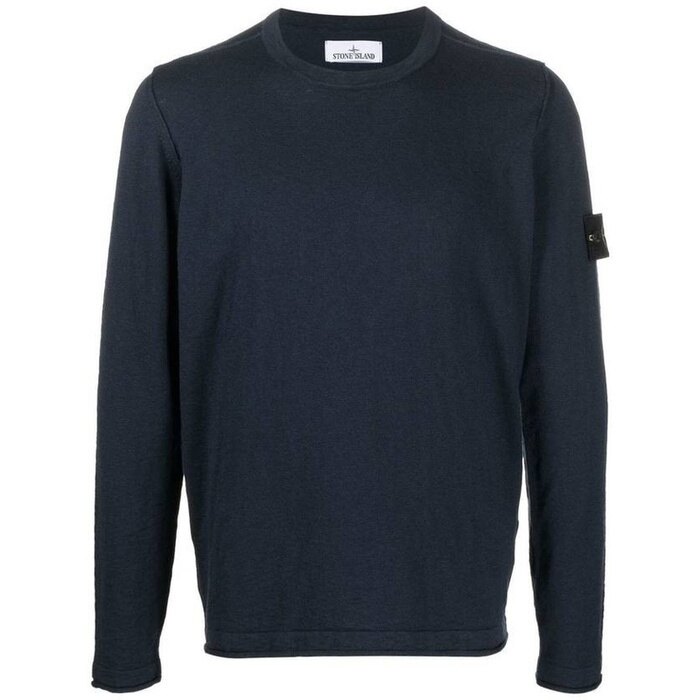 스톤아일랜드 502B0 CottonNylon 크루넥 Knit Regular 핏 코튼 8015502B0 A0020 - Stone Island