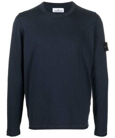 스톤아일랜드 502B0 CottonNylon 크루넥 Knit Regular 핏 코튼 8015502B0 A0020 썸네일 1