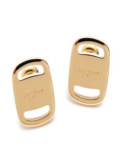 페라가모 바라 플레이트 귀걸이 76-0220-GD 717127 썸네일 2