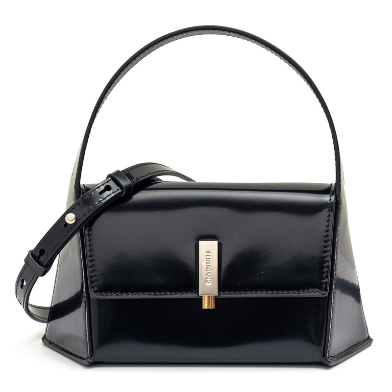 페라가모 지오 메트릭 숄더백 21-3971 NERO 762804 - Salvatore Ferragamo