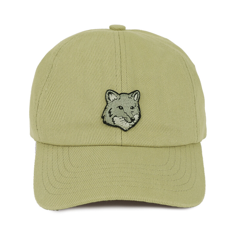 메종키츠네 폭스헤드 패치 볼캡 MM06104-WW0096-P357 - Maison Kitsune