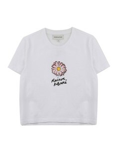 메종키츠네 플로팅 플라워 베이비 티셔츠 MW00123-KJ0008-P100 썸네일 2