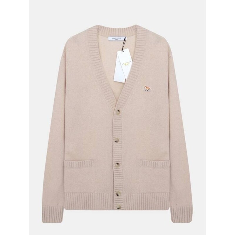 메종키츠네 베이비 폭스 패치 COSY 가디건 코지 HM00501KT1006 BEP220 - Maison Kitsune