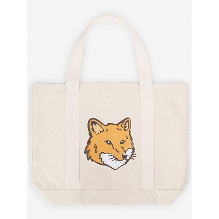 메종키츠네 폭스 헤드 토트 백 토트백 LW05101WW0050 P700 - Maison Kitsune
