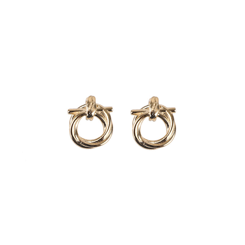 페라가모 트위스티드 이어링 76-0671 GOLD 765593 - Salvatore Ferragamo