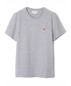 메종키츠네 FOXHEAD 패치 레귤러 티셔츠 폭스헤드 LW00105KJ0008 H120 썸네일 1