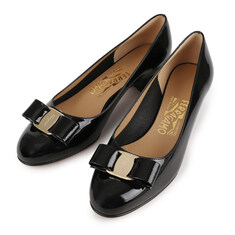 페라가모 바라 펌프스 VARA2-3 BLACK 591963 썸네일 1