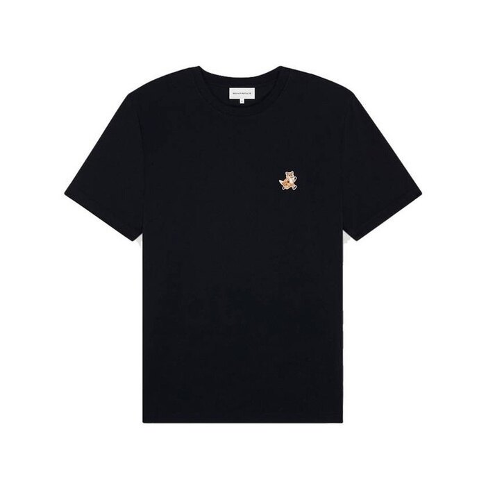 메종키츠네 SPEEDY 폭스 패치 컴포트 티셔츠 스피디 MM00125KJ0008 P199 - Maison Kitsune