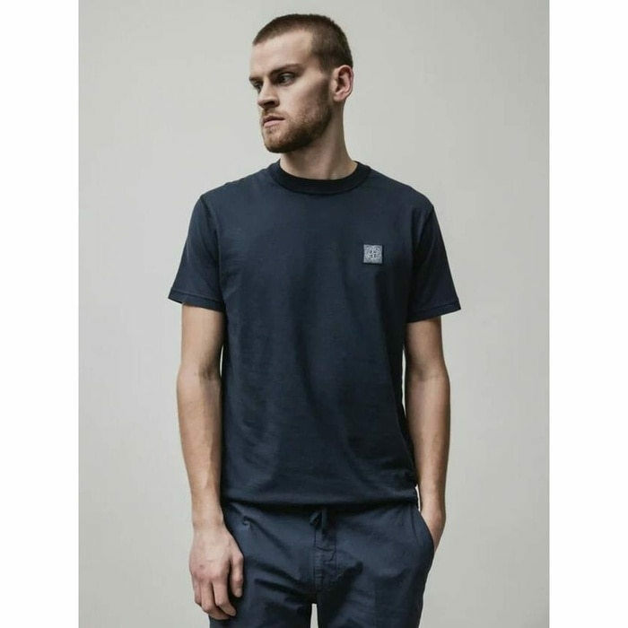 스톤아일랜드 23757 코튼 저지 반팔 TShirt Slim 핏 피사토 801523757 A0020 - Stone Island