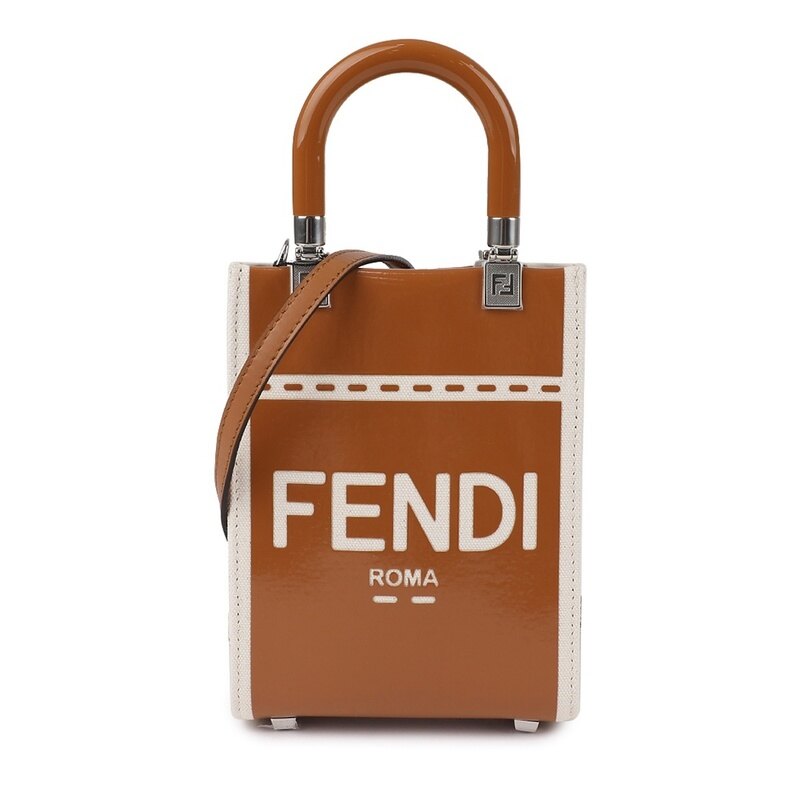 펜디 선샤인 여성 미니 쇼퍼백 8BS051-ANT7-F1LG2 - Fendi