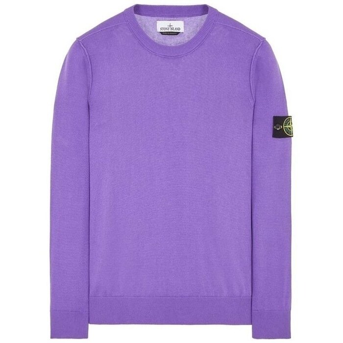 스톤아일랜드 540B2 소프트 코튼 크루넥 Knit Regular 핏 8015540B2 V0059 - Stone Island