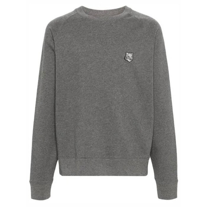 메종키츠네 볼드 폭스 헤드 패치 오버사이즈 스웨 MM00304KM0001 H170 - Maison Kitsune