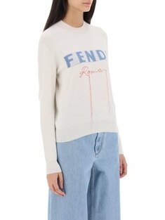 Fendi Roma 캐시미어 니트 펜디 로마 FZXA19 ANZC F0ZNM 썸네일 1