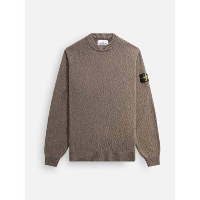 스톤아일랜드 562B1 Uneven 코튼 얀 크루넥 Knit Loose 핏 언 8015562B1 V0092 - Stone Island