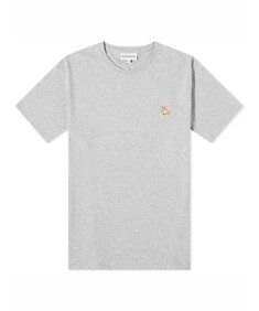 메종키츠네 CHILLAX 폭스 패치 레귤러 티셔츠 칠렉스 LM00110KJ0008 H120 썸네일 1
