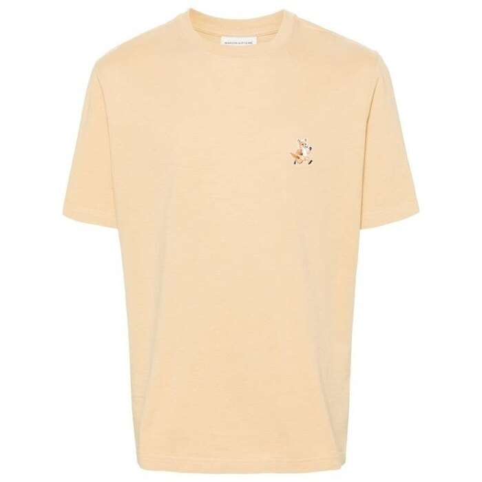 메종키츠네 SPEEDY 폭스 패치 컴포트 티셔츠 스피디 MM00125KJ0008 P239 - Maison Kitsune