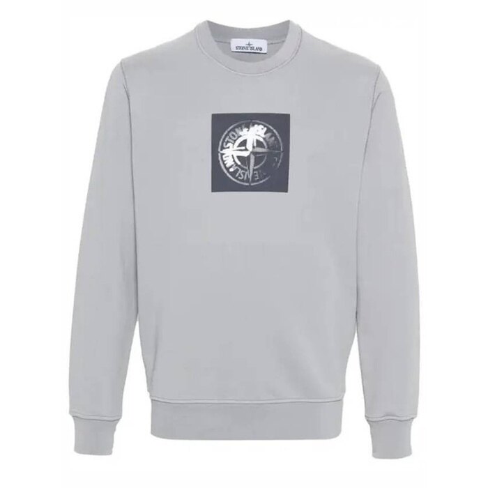 스톤아일랜드 66559 INSTITUTIONAL 원 프린트 코튼 플리스 801566559 V0064 - Stone Island