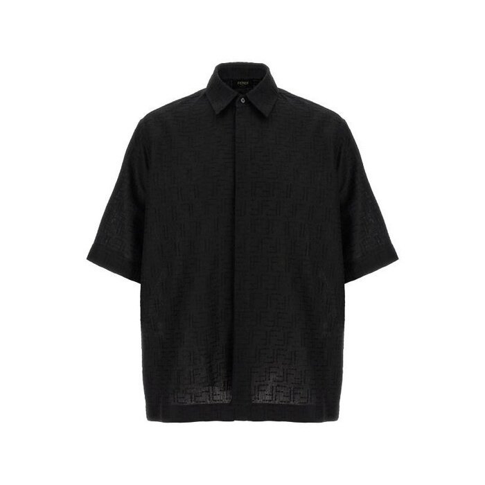 펜디 린넨 셔츠 리넨 FS1317 AU6Y F0QA1 - Fendi