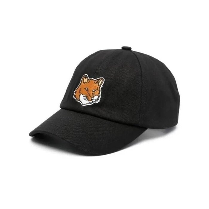 메종키츠네 라지 폭스 헤드 6P 캡 자수 6패널 MM06103WW0096 P199 - Maison Kitsune
