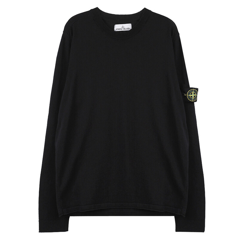 스톤아일랜드 롤 디테일 크루넥 스웨트셔츠 K1S155100062-S00B9-V0020 - Stone Island