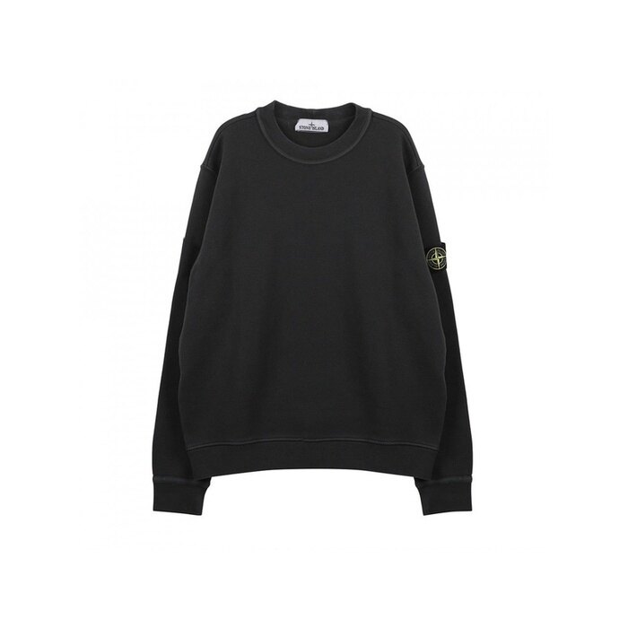 스톤아일랜드 61241 올드 이펙트 코튼 Diagonal 플리스 스 811561241 V0162 - Stone Island