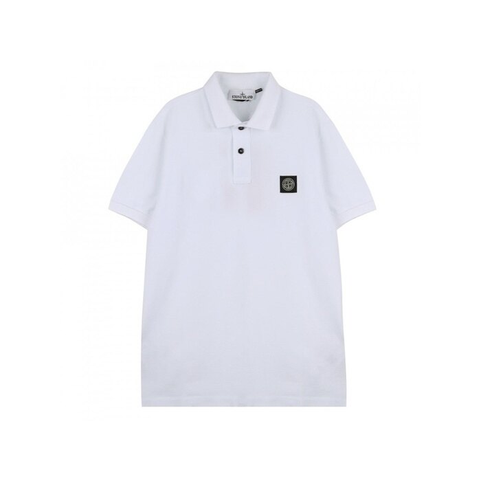 스톤아일랜드 22002SC 코튼 Elastane Pique 티셔츠 K1S15 22002SC S0017 V1001 - Stone Island