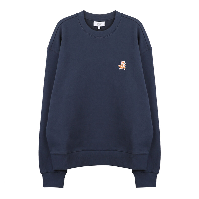 메종키츠네 스피디 폭스 패치 콤포트 맨투맨 MM00313-KM0321-P476 - Maison Kitsune