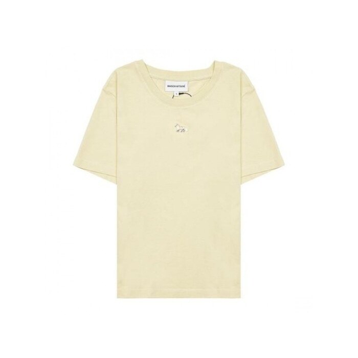 메종키츠네 베이비 폭스 패치 티셔츠 MW00105KJ0008 P712 - Maison Kitsune