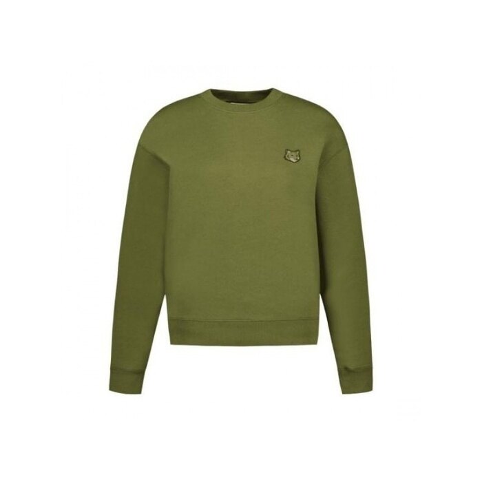 메종키츠네 볼드 폭스 헤드 패치 컴포트 스웨트셔 MM00316KM0307 P384 - Maison Kitsune