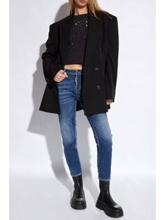 디스퀘어드2 미디엄 클린 워시 쿨 걸 진 S75LB0894 S30342 470 썸네일 1