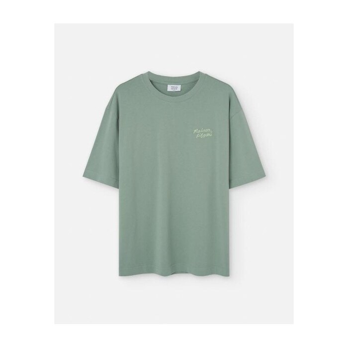 메종키츠네 MAISON KITSUNE HANDWRITING 자수 오버사이즈 OM00123KJ0119 0078 - Maison Kitsune