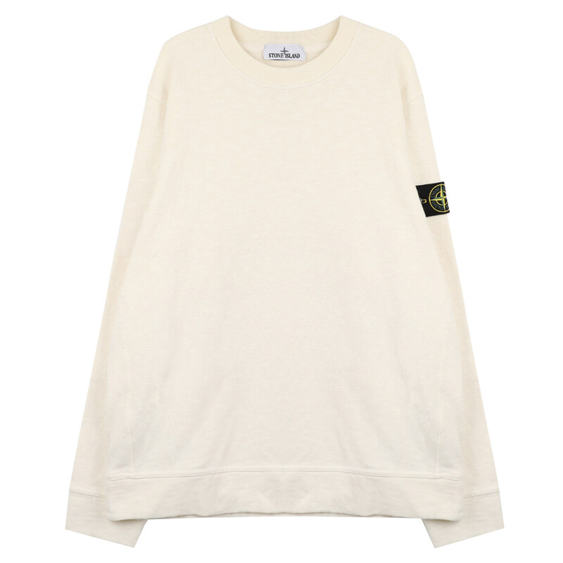 스톤아일랜드 로고 배지 크루넥 스웨트셔츠 K2S156100053-S0238-V0093 - Stone Island