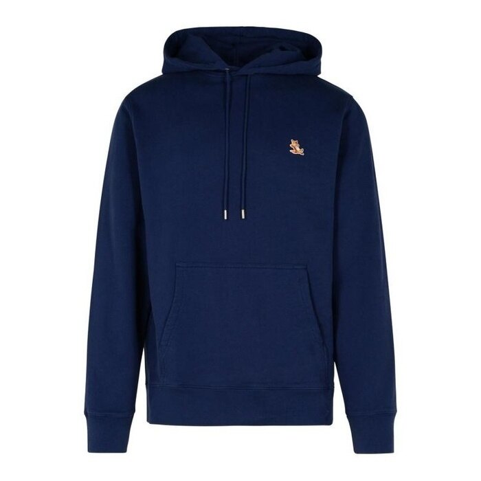 메종키츠네 CHILLAX 패치 레귤러 후디 칠렉스 폭스 LM00706KM0001 P494 - Maison Kitsune