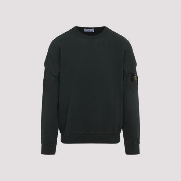 스톤아일랜드 6100008 브러쉬드 코튼 플리스 Regu K2S15 6100008 S0A20 V005E - Stone Island